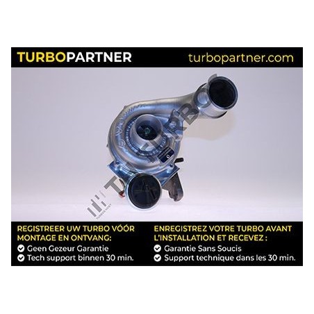 Turbo BTS Turbo T912365 pour RENAULT CLIO II (BB_, CB_) 1.9 dTi (B/CB0U) 80 CV