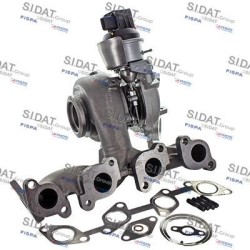 Turbo SIDAT 49.230 pour VW PASSAT B6 (3C2) 2.0 TDI 16V 140 CV