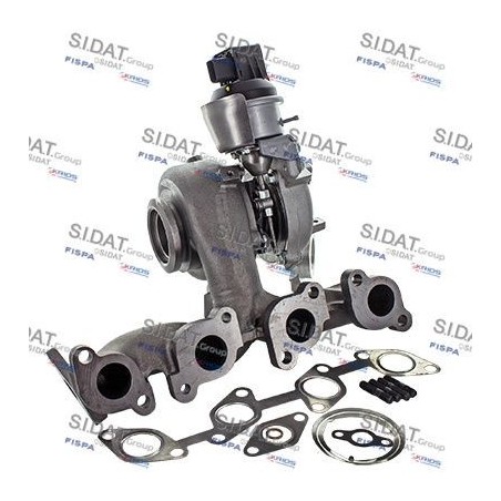 Turbo SIDAT 49.230 pour VW PASSAT B6 (3C2) 2.0 TDI 16V 140 CV