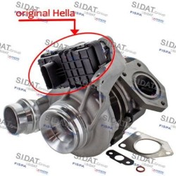 Turbo SIDAT 49.234 pour BMW 5 (F10) 520 d 184 CV