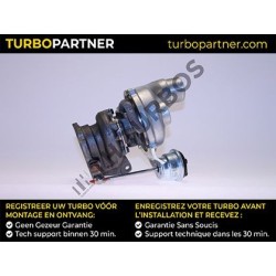 Turbo BTS Turbo T912365 pour RENAULT CLIO II (BB_, CB_) 1.9 dTi (B/CB0U) 80 CV