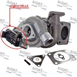 Turbo SIDAT 49.251 pour LAND ROVER DEFENDER Cabrio (L316) 2.4 Td4 4x4 (L317) 122 CV