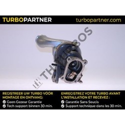 Turbo BTS Turbo T912365 pour RENAULT CLIO II (BB_, CB_) 1.9 dTi (B/CB0U) 80 CV