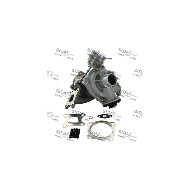 Turbo SIDAT 49.252 pour FORD FIESTA VII (HJ, HF) 1.0 EcoBoost 101 CV