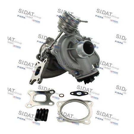Turbo SIDAT 49.252 pour FORD FIESTA VII (HJ, HF) 1.0 EcoBoost 101 CV