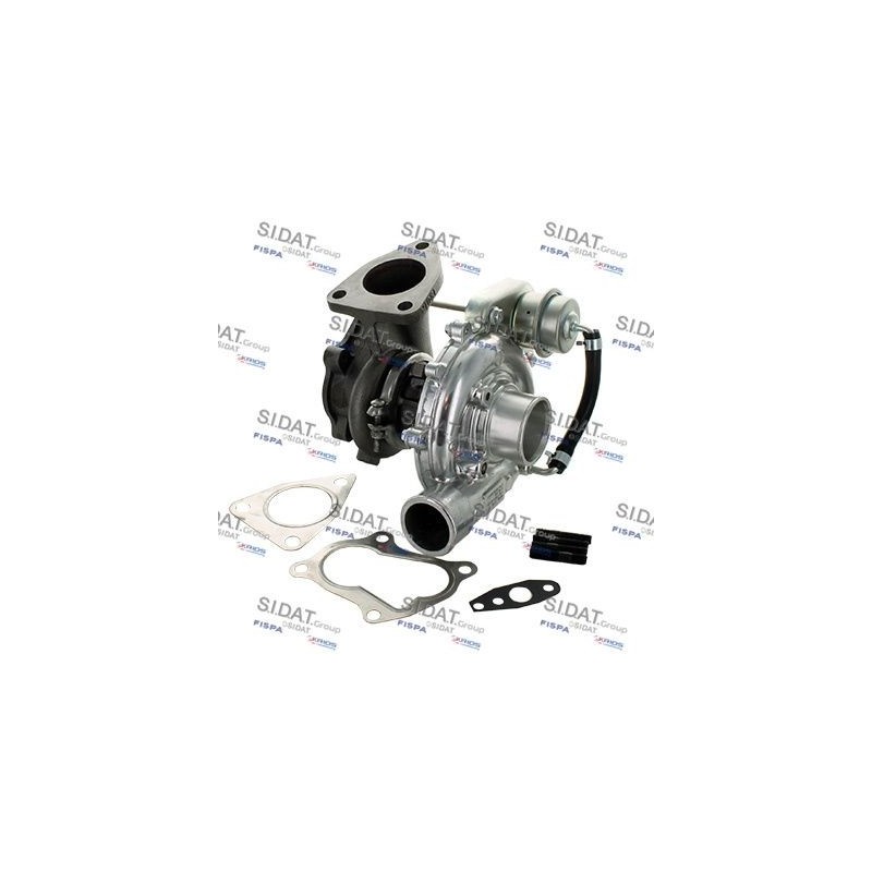 Turbo SIDAT 49.345 pour TOYOTA HILUX VII Pick-up (_N1_, _N2_, _N3_) 2.5 D 4WD (KUN25) 102 CV