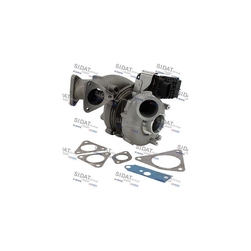 Turbo SIDAT 49.379 pour AUDI A8 D4 (4H2, 4H8, 4HC, 4HL) 3.0 TDI quattro 211 CV